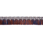 Frangia colorata della nappa di modo 2.3cm dell'indumento multi